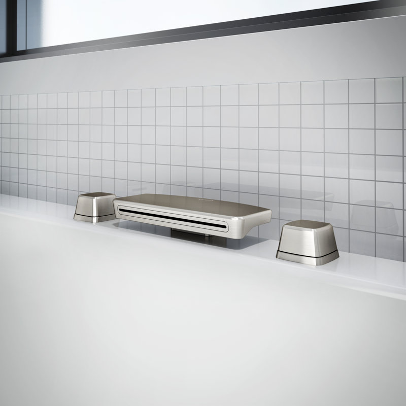 JACUZZI® Water Rainbow Double Handle Waterfall Faucet & Reviews Wayfair